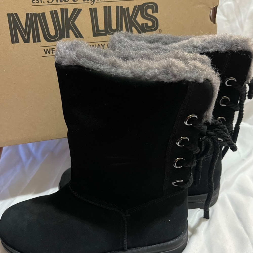 New Women’s MUK LUKS Women's Ziggy Rodeo Boots